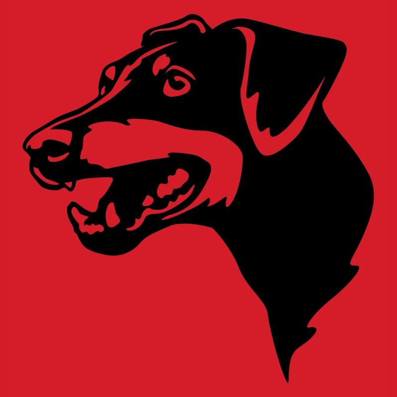 Manchester Terrier Head