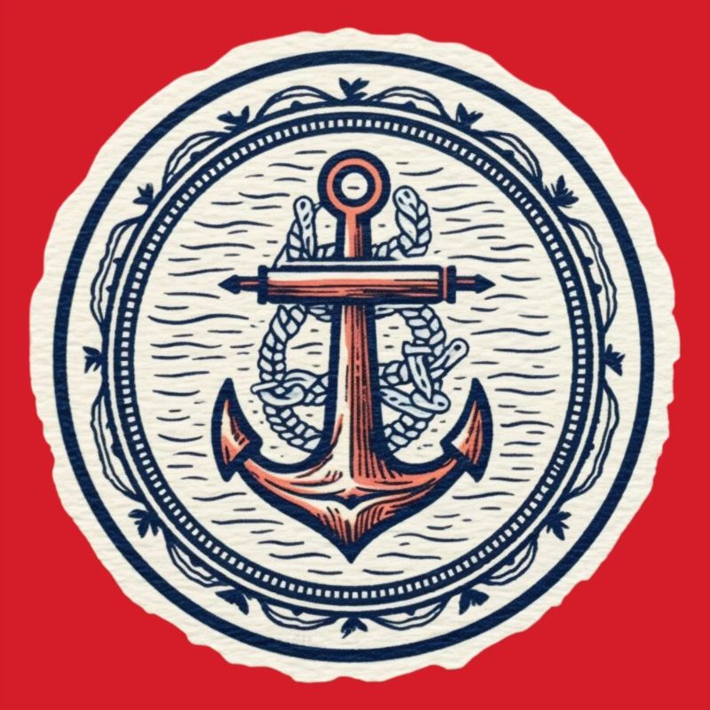 Anker Logo, nautisch