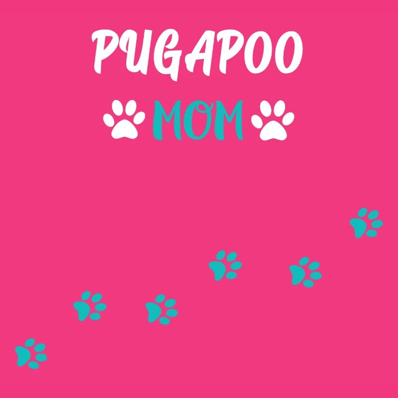 Pugapoo Mom - Pudel Mops Mix