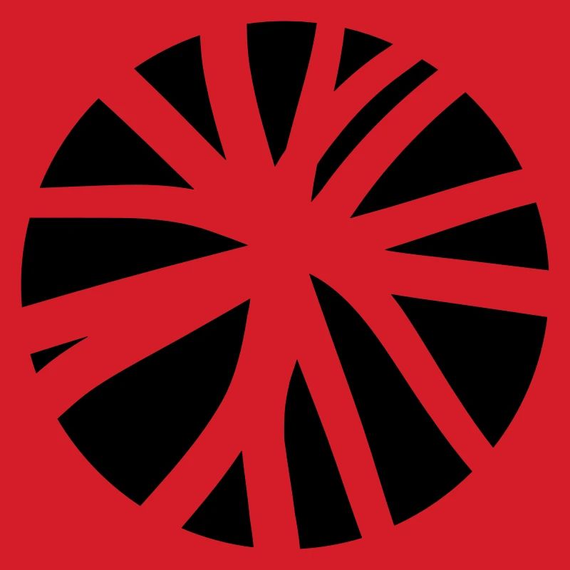 Cercle des lignes de conception d'art rayures