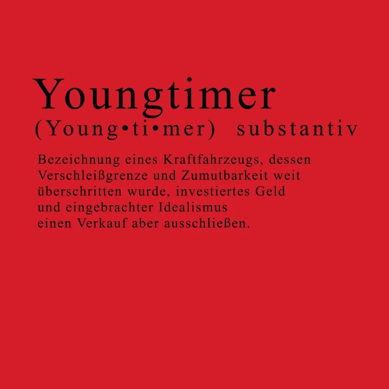 Youngtimer Definition als Geschenk oder
