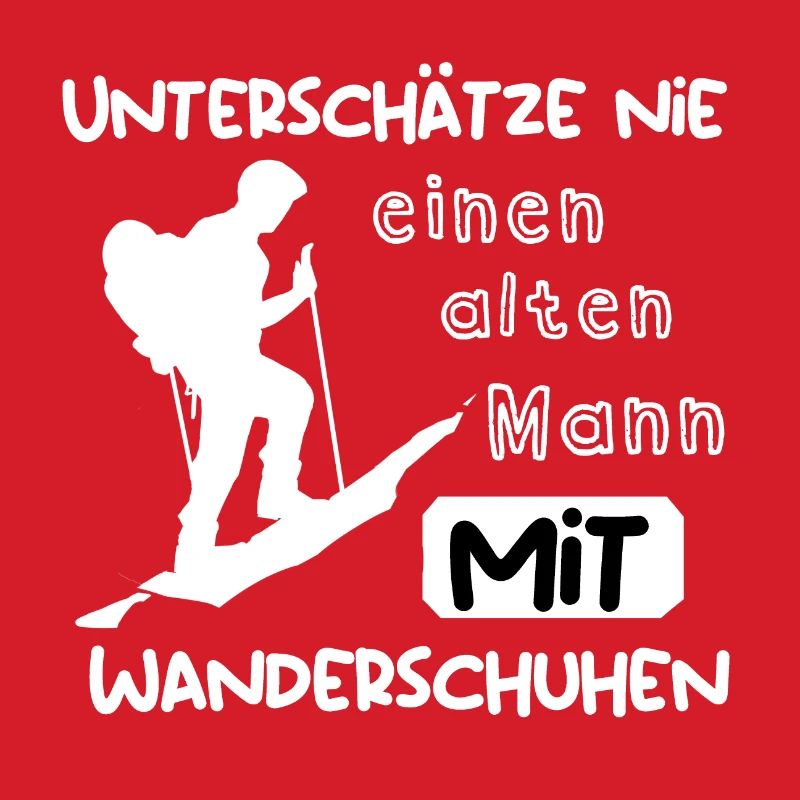 Mit Wanderschuhen