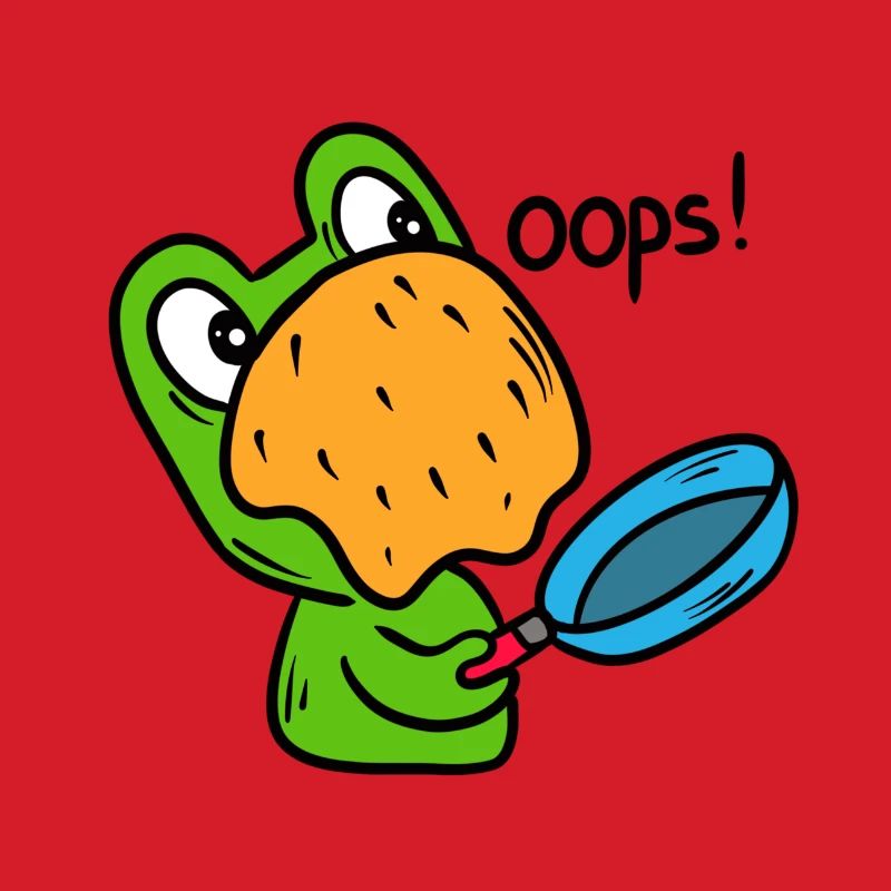 Funny frog, toad