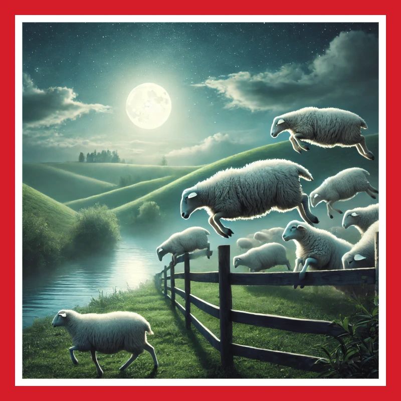 Counting sheep