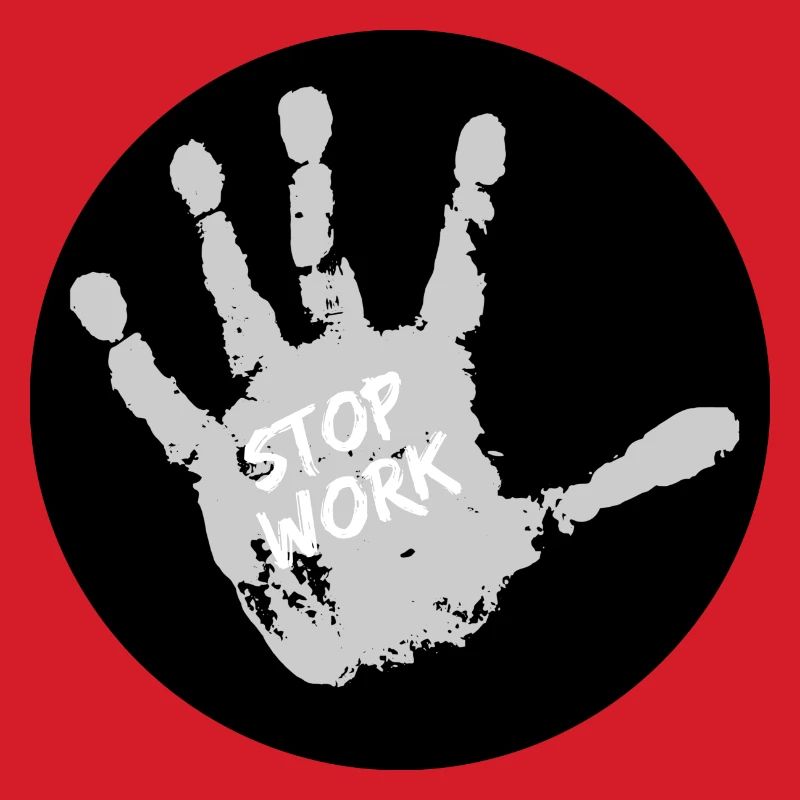 stop work