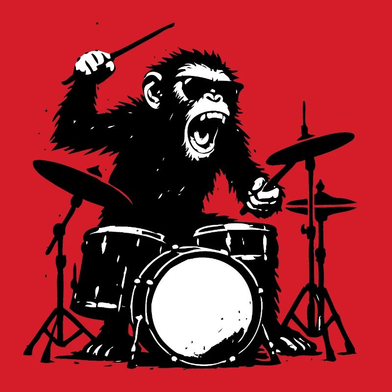 Wild Drum Monkey