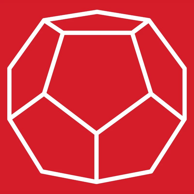 White dodecahedron