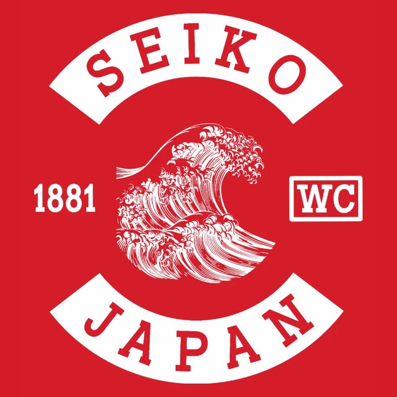 Seiko Japan white patch