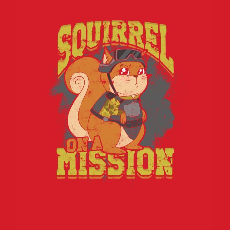Squirrel on a mission - Squirrel