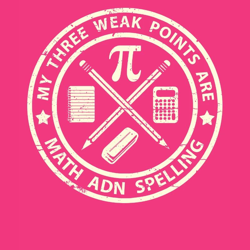 My Three Weak Points Are Math Adn Spelling