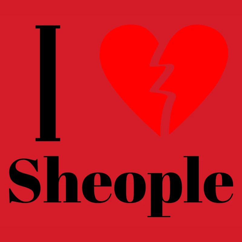 Déclaration de conception ironique de Sheople