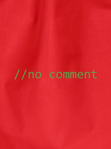 Code-Snippet c #: Kein Kommentar