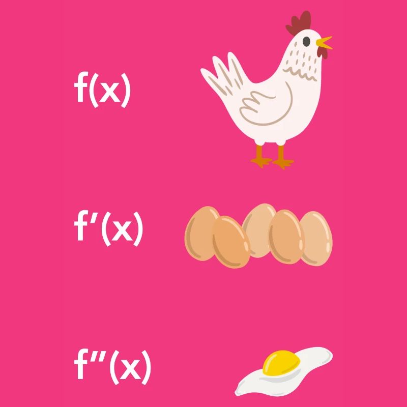 Dérivation Maths Maths Poulets Cadeau