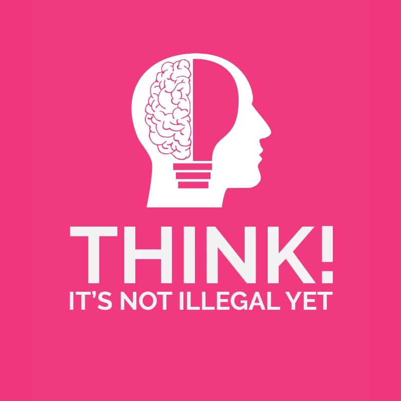 Thinking Brain Brain Head Intelligence Geek