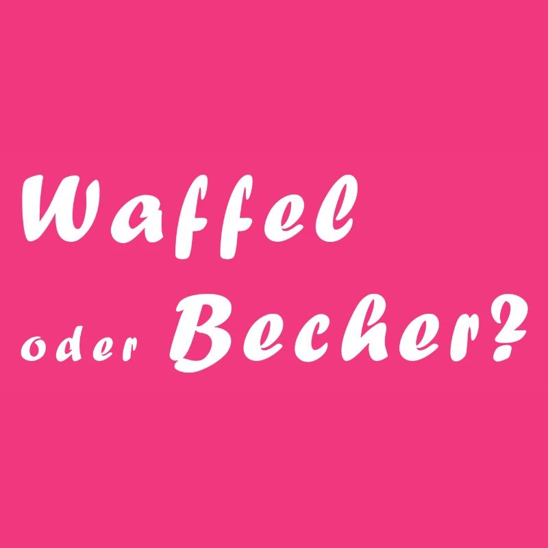 Eisdiele - Waffel oder Becher für's Eis