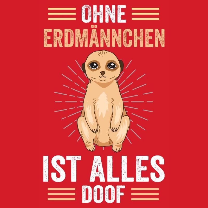 Zootier Erdmännchen Erdmännchen