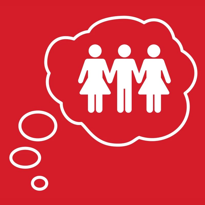 Threesome Thought Bubble
