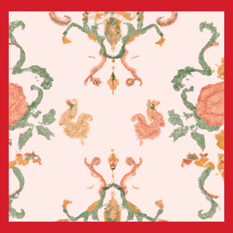 Floral Classical Pattern Flower Art
