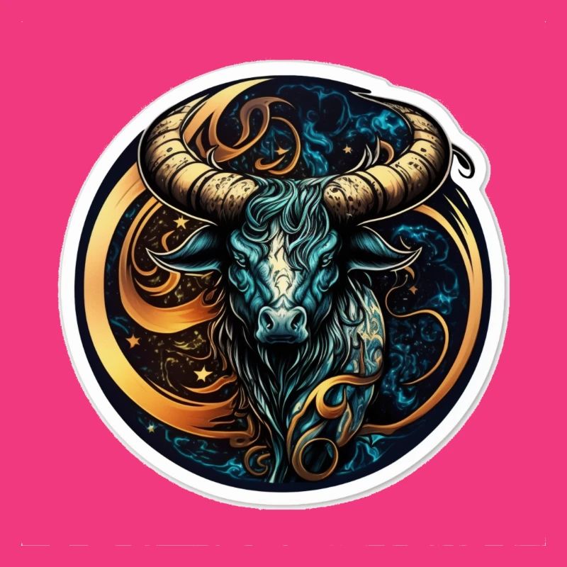 oiled bull
