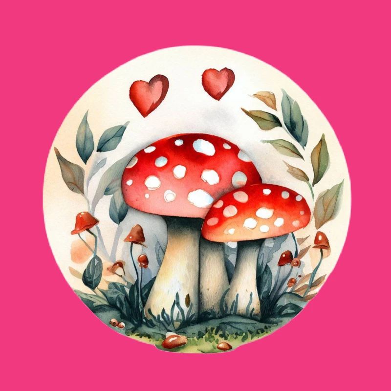 Magic mushrooms and toadstools - mushrooms