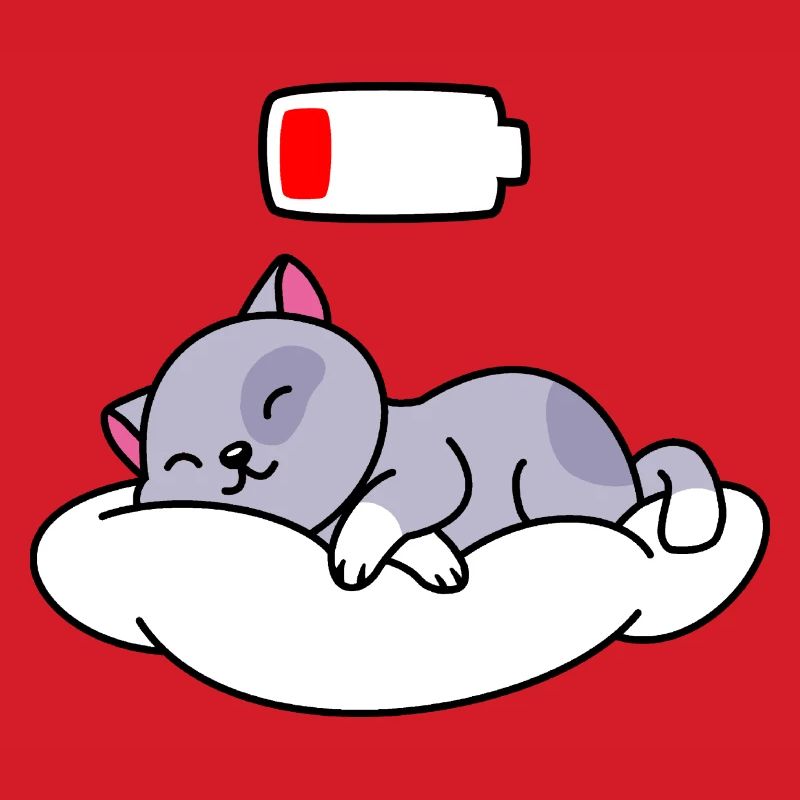 Chat Dormir mignon