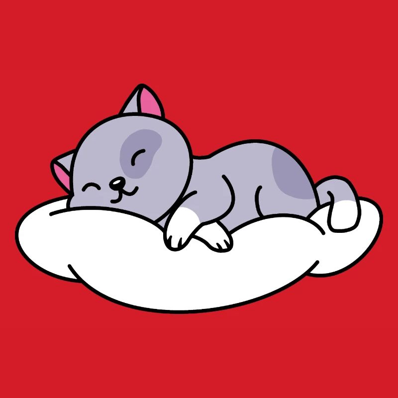 Cat Sleeping Cute
