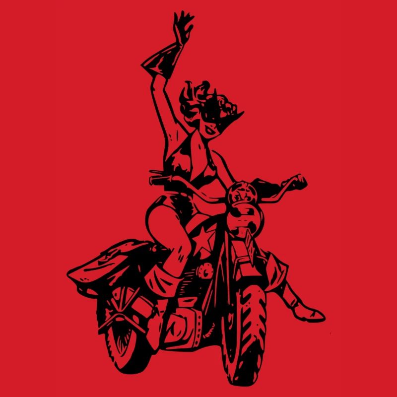 Motorcycle/Bikergirl