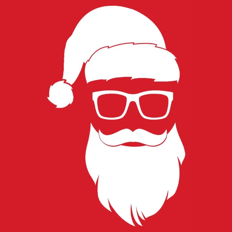 Weihnachtsmann Hipster