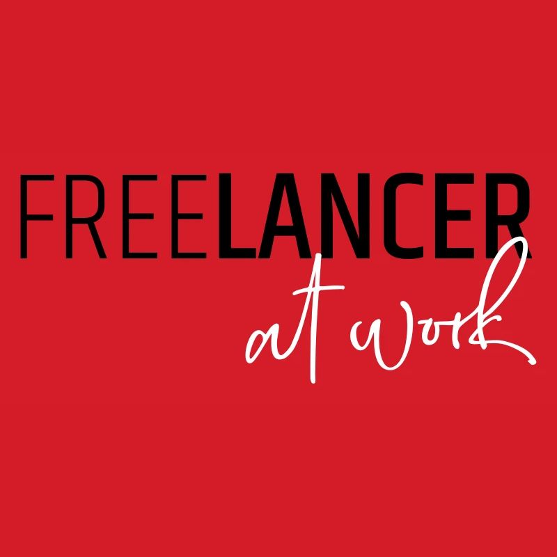Freelancer at work