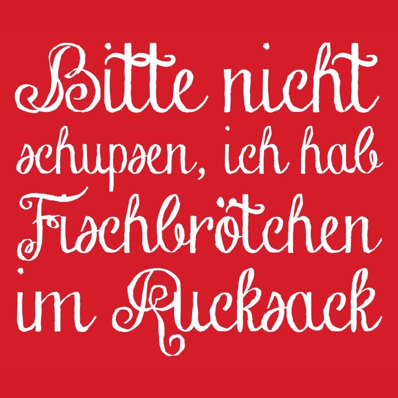 Fischbrötchen Rucksack