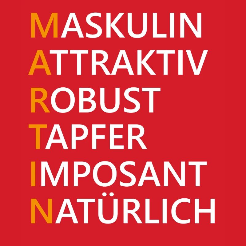 Martin Name Geschenk