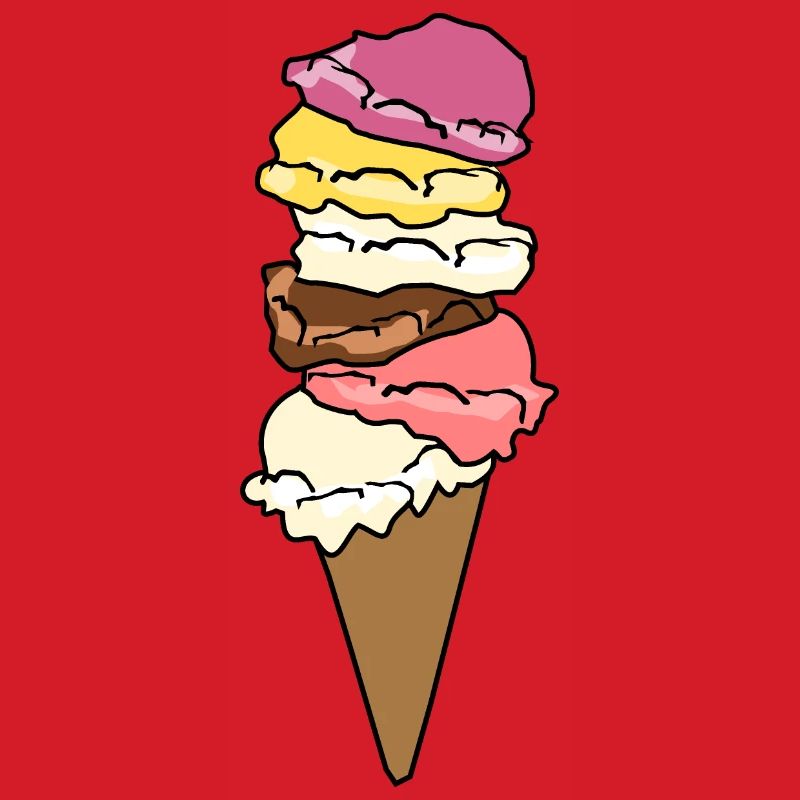 Eiscreme Eiswaffel Eis Eiskugel