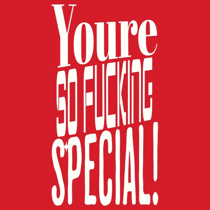 Youre so Special Present White