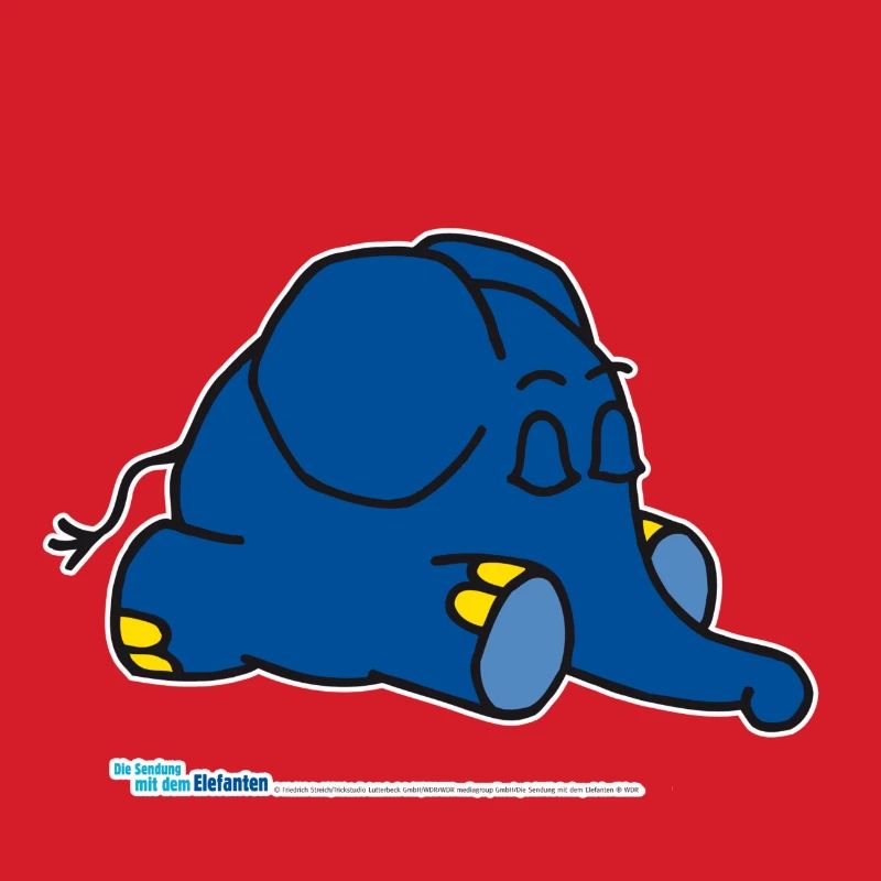 The Elephant - Sleeping