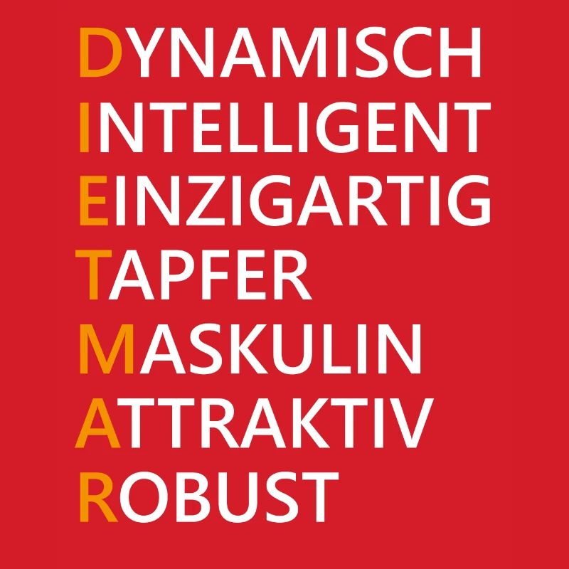 Dietmar Name Geschenk