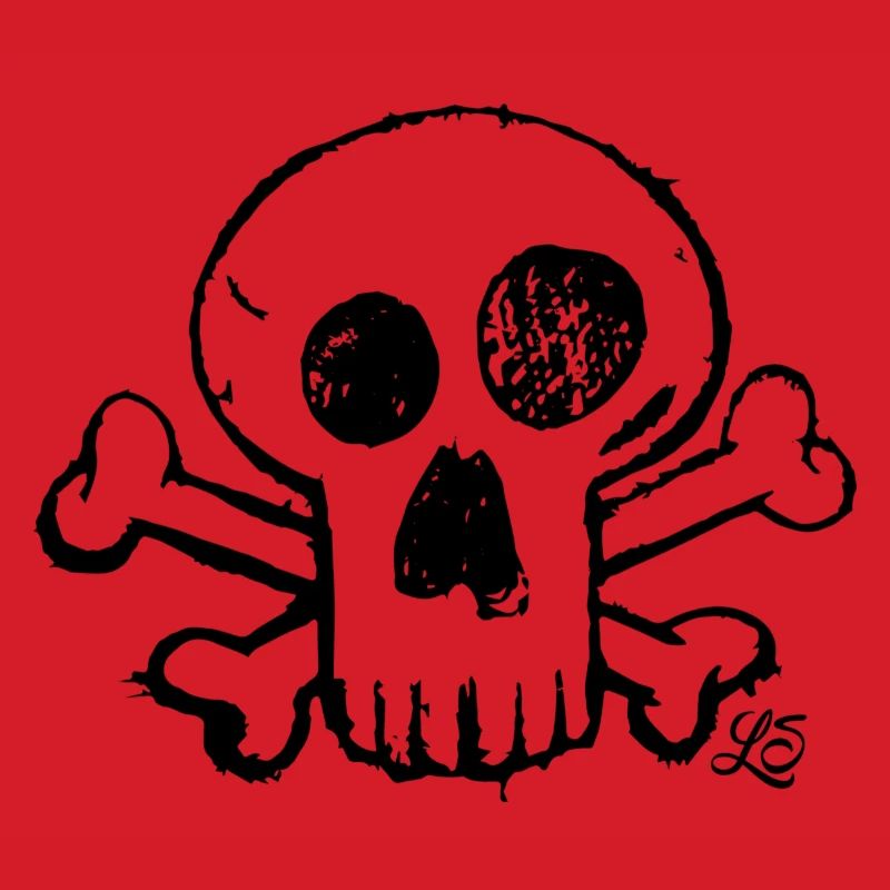 Comic Skull / Skull / Pirate