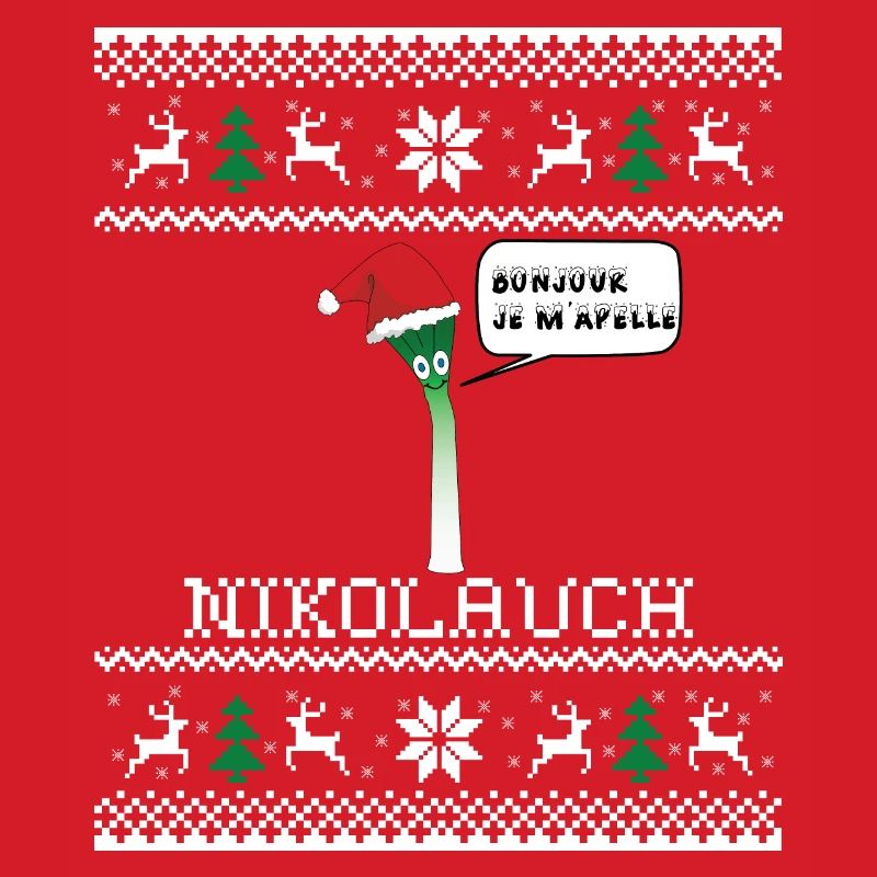Nikolauch Weihnachtspullover - Weihnachtsgeschenk