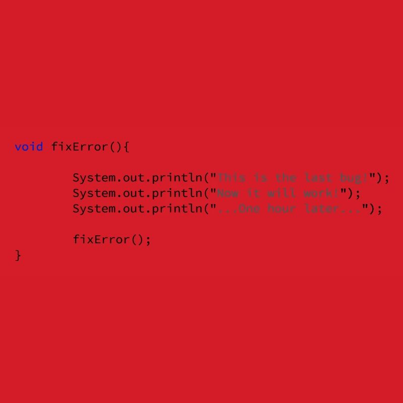 Never ending errors...