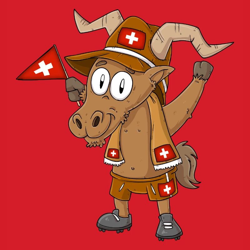 Schweizer Steinbock Fan