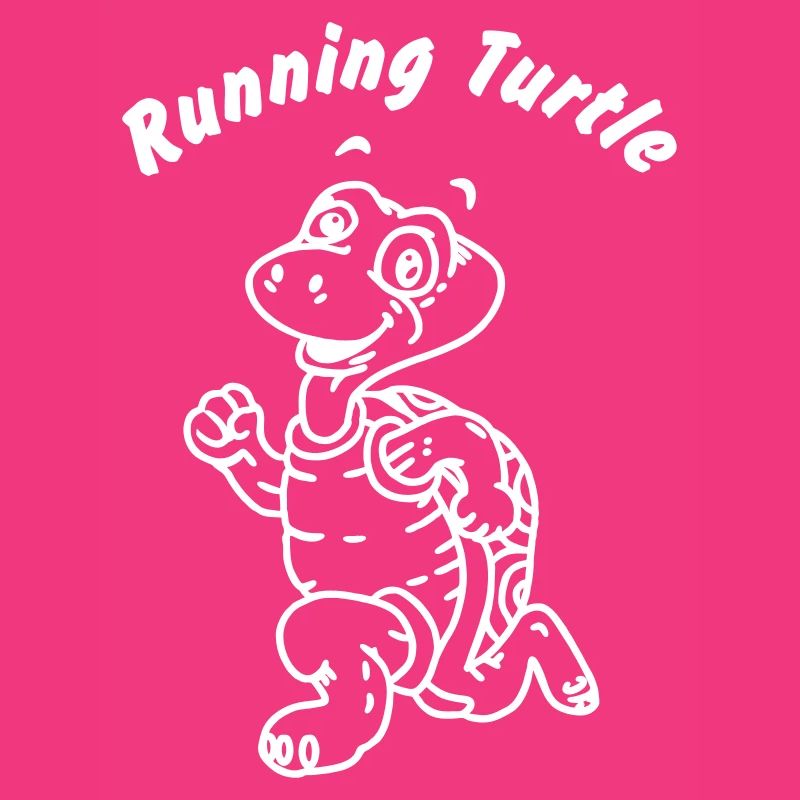 Running turtle