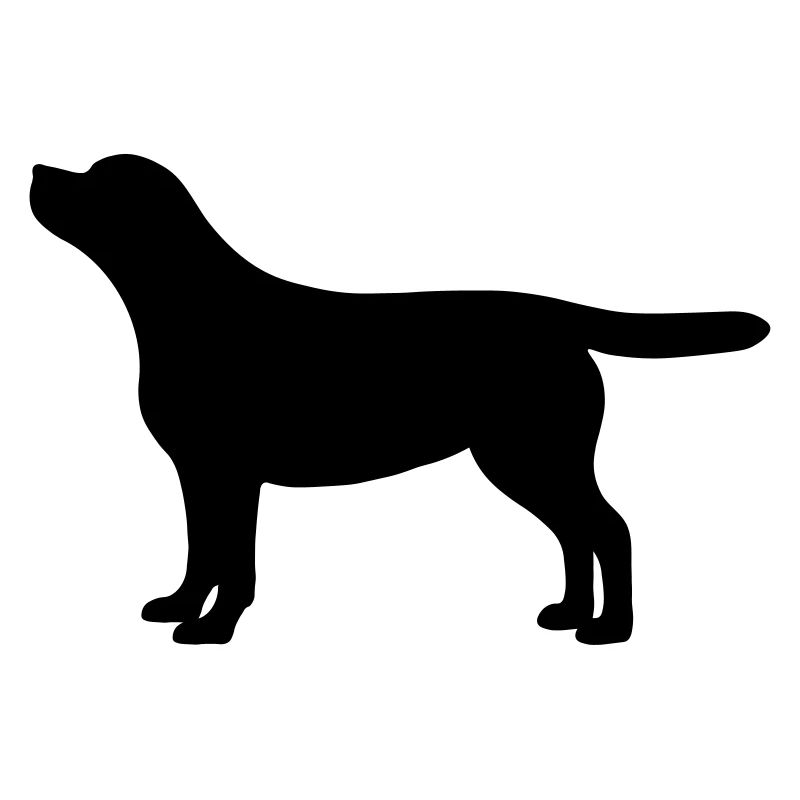 Labrador silhouette
