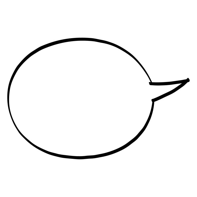 speech bubble