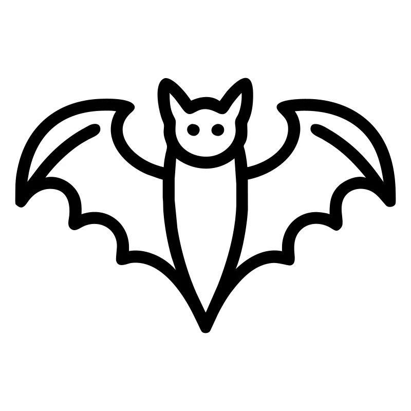 Bat Symbol Halloween Spooky Gift Idea
