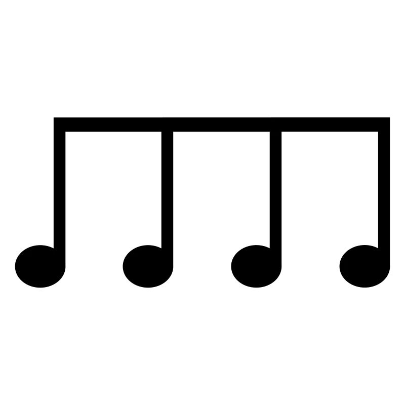 Eighth note icon to personalize
