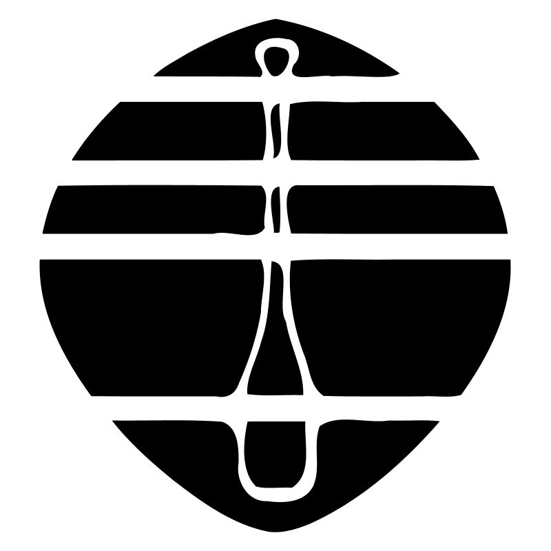 black paddle logo