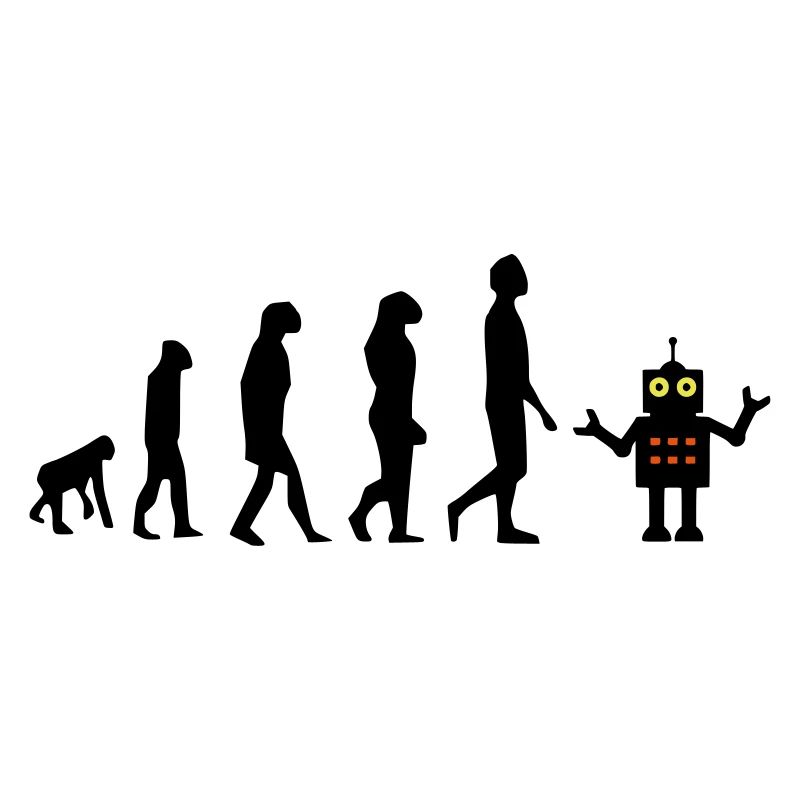 Evolution Roboter Zukunft AI KI