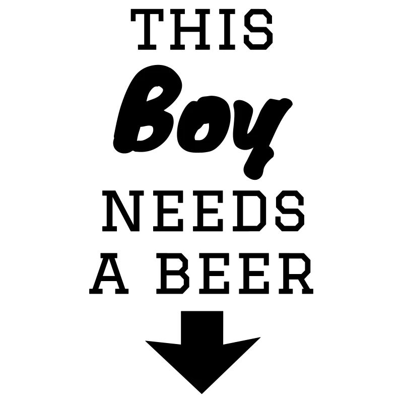 This Boy Needs A Beer