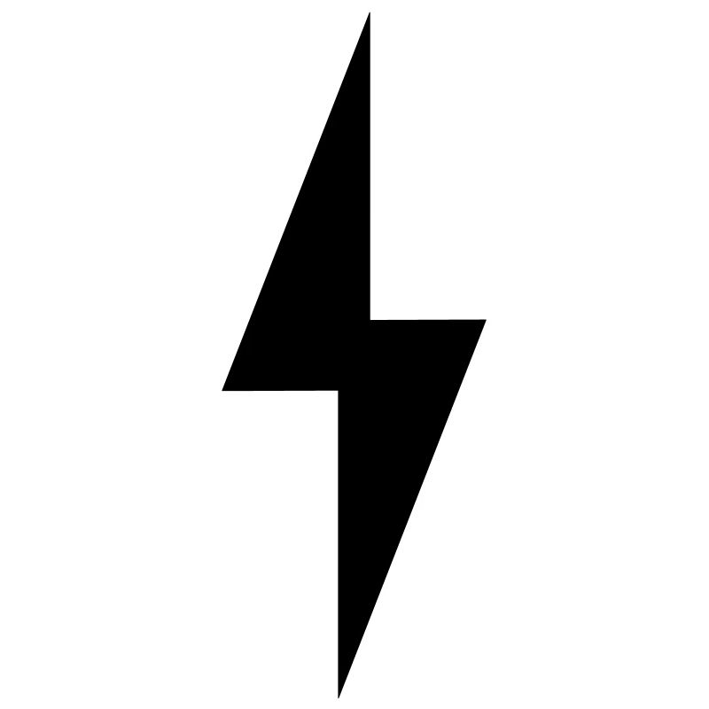 LIGHTNING ICON VECTOR