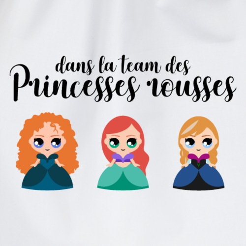 Team princesses rousses - Sac de sport léger