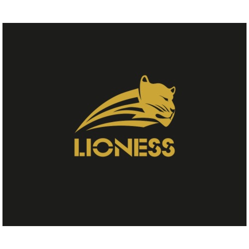 Lioness Maskenlogo - Turnbeutel